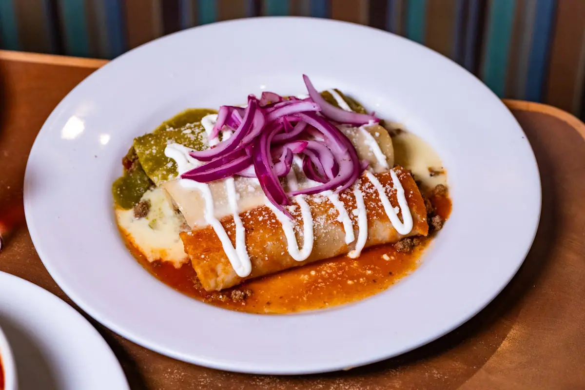 Seafood Enchiladas